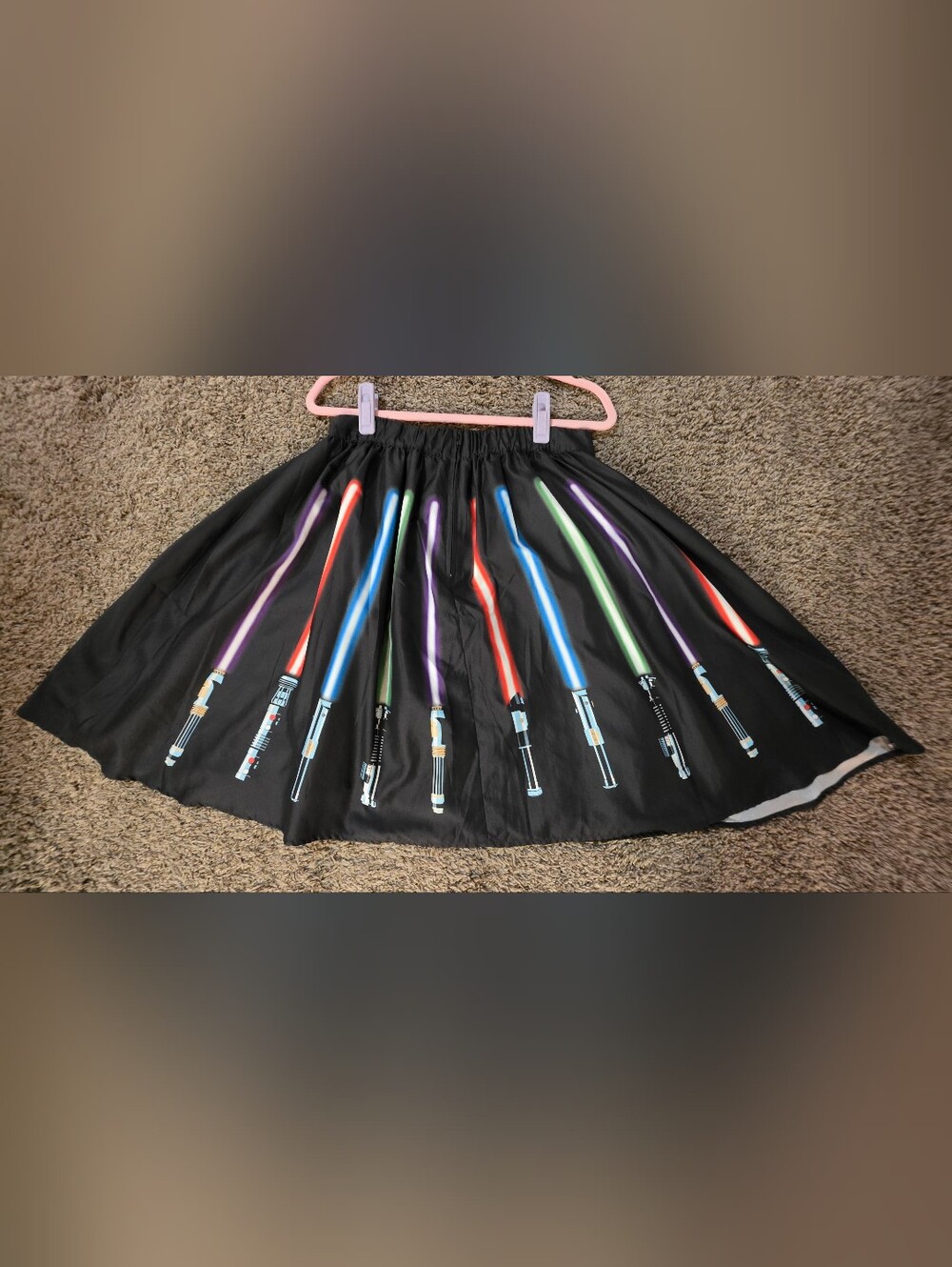 Her Universe Star Wars Lightsaber Swing Skirt L